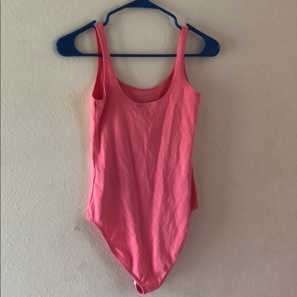 Miss selfridge pink leotard